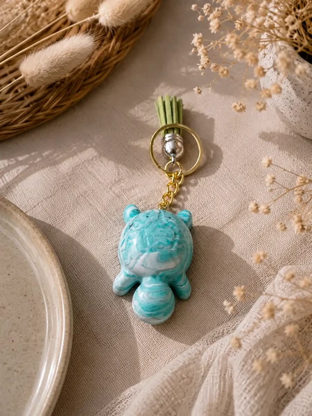 PORTE CLE TORTUE